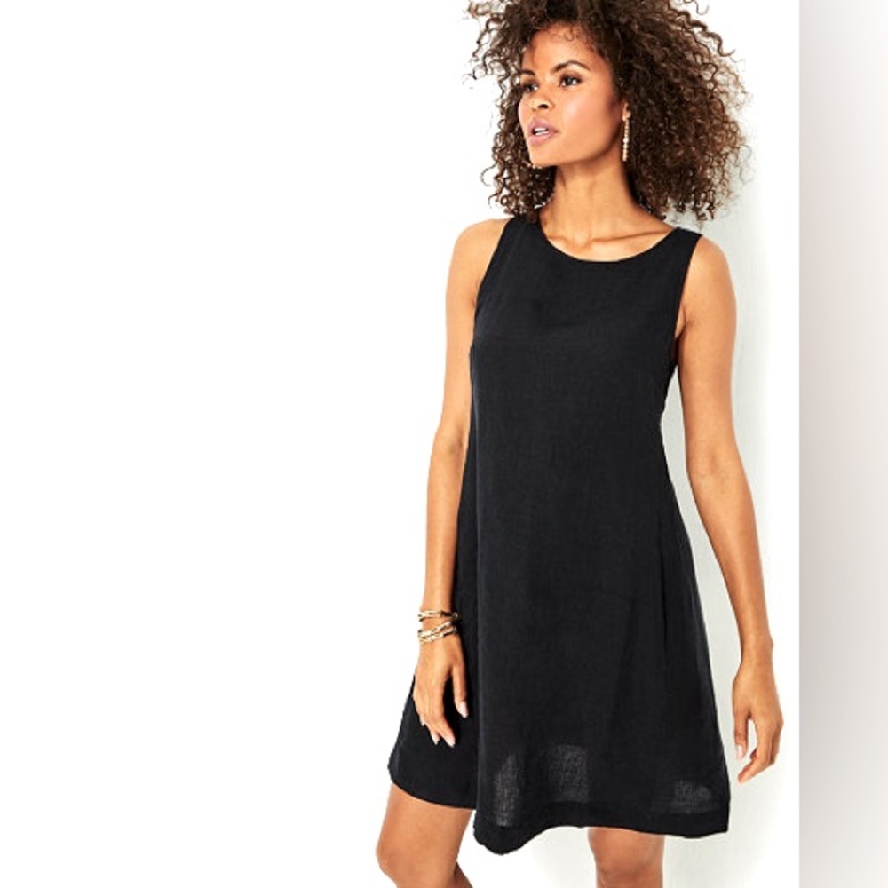 Brand New, Tags On - Lilly Pulitzer Edelyn Linen Swing Shift Dress